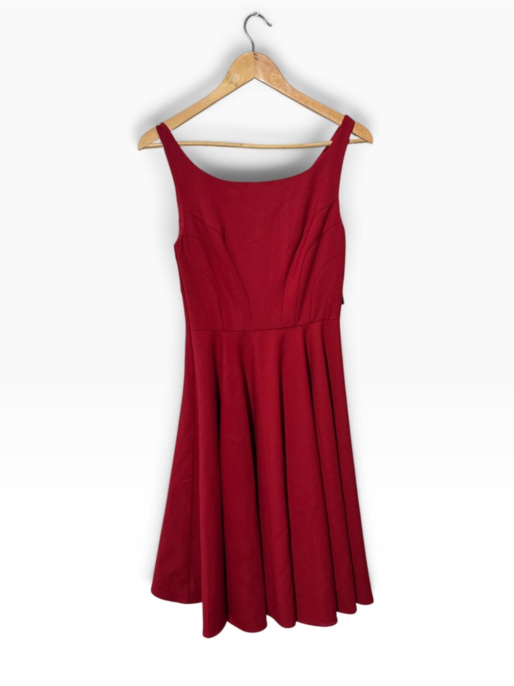 Guess by Marciano Fit & Flare Red Dress Size 4 NWT